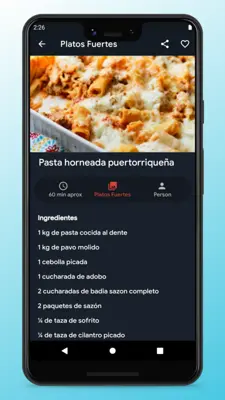 Puerto Rican Recipes - Food App android App screenshot 4